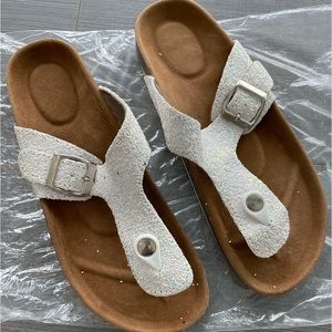 New woman’s sandals.
